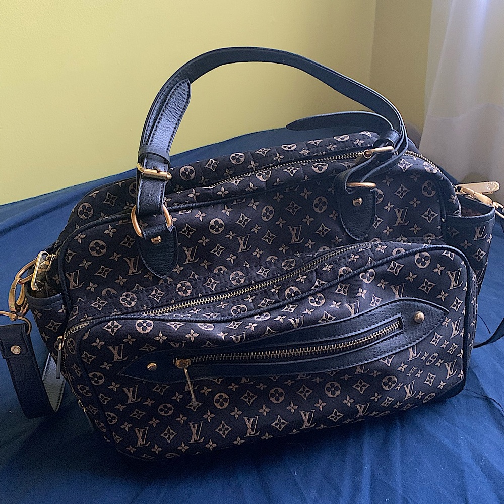 LV Brown tote - diaper bag/ baby bag